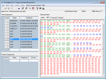 Docklight RS232 Terminal - RS232 Monitor screenshot