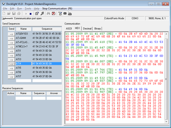 Docklight RS232 Terminal - RS232 Monitor screenshot 2