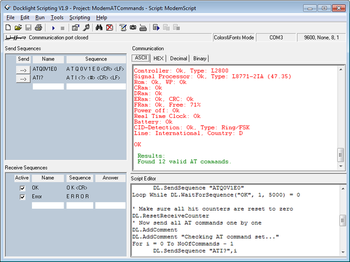 Docklight Scripting screenshot