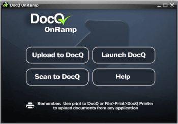 DocQ Onramp screenshot