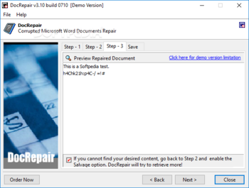 DocRepair screenshot 4