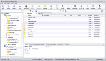 Docsvault Enterprise screenshot