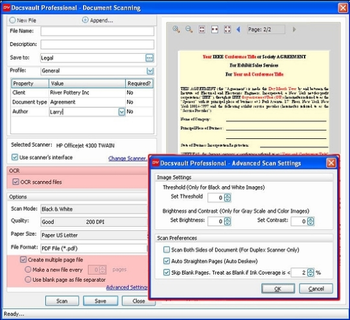 Docsvault Professional screenshot