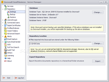 Docsvault Small Business Edition screenshot 3