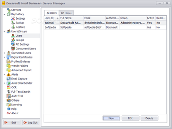 Docsvault Small Business Edition screenshot 5