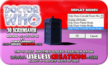 Doctor Who 3D Screensaver screenshot 2