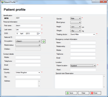 DoctorPMS screenshot 2