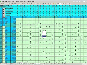 Doctors Calls for a Year with Excel screenshot 2