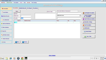 Doctors Desktop 2012 screenshot