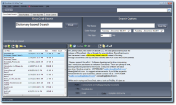 DocuGrab Word Search and View screenshot