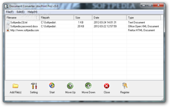 Document Converter (docPrint Pro) screenshot