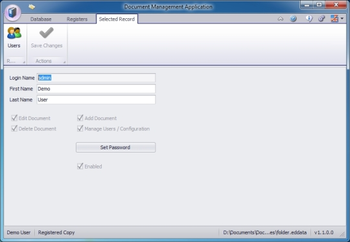 Document Management Application  screenshot 4