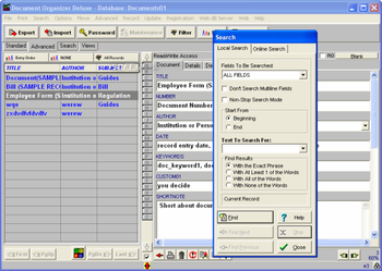 Document Organizer Deluxe screenshot 4