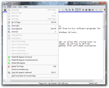 Document Printer (docPrint) screenshot 2