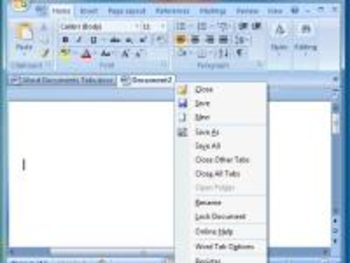 Document Tabs for Word  screenshot
