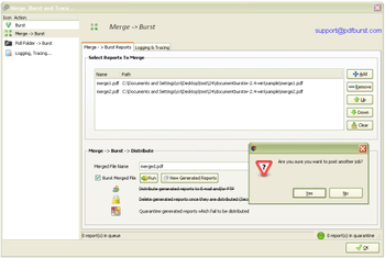 DocumentBurster screenshot 2