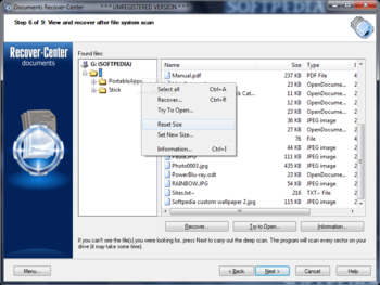 Documents Recover-Center screenshot 6