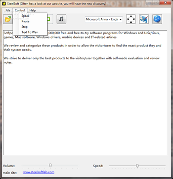 DocumentSpeaker screenshot 2