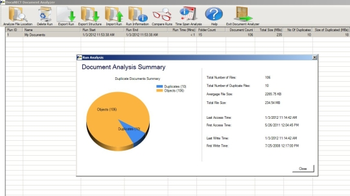 DocuNECT Document Analyzer screenshot