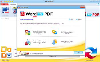 Docx to PDF screenshot