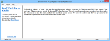 DocX Viewer screenshot