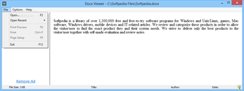 DocX Viewer screenshot 2