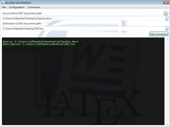 Docx2TeX screenshot