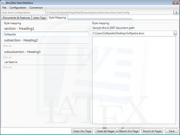 Docx2TeX screenshot 4