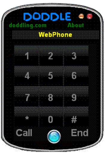 Doddle WebPhone screenshot