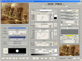 DOF PRO screenshot