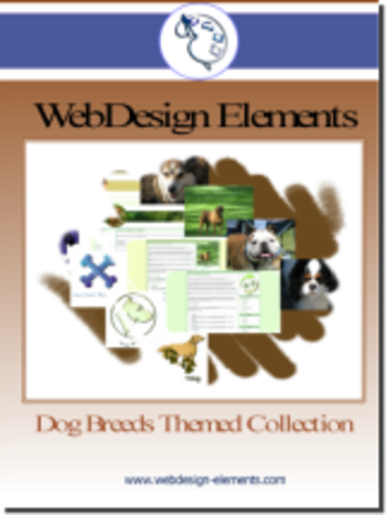 Dog Breed Web Elements screenshot