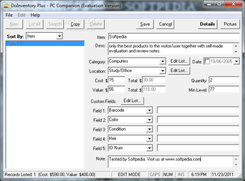 DoInventory Plus screenshot 2