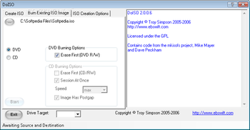 DoISO screenshot 2