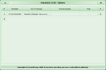 Doka Clock screenshot 2