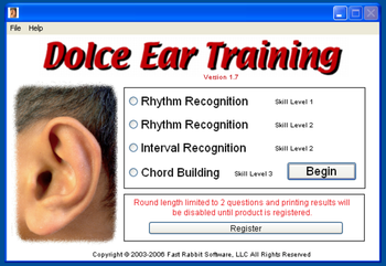 Dolce Ear Training screenshot