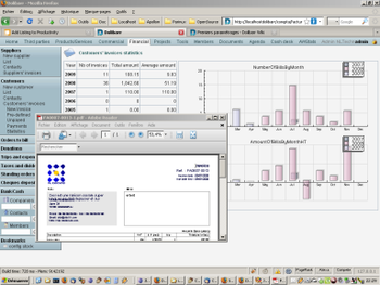 Dolibarr screenshot
