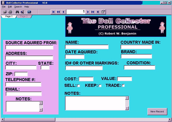 Doll Collector Professional screenshot