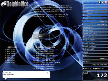 Dolphin Dice screenshot