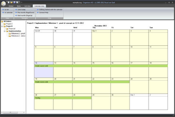 Dolphinity Organiser screenshot