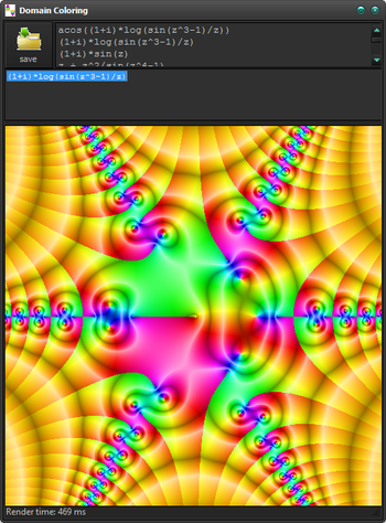 Domain Coloring screenshot