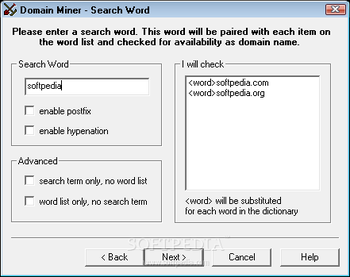Domain Miner screenshot 3