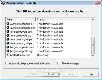 Domain Miner screenshot 4