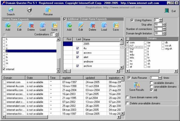 Domain Quester Pro screenshot 2