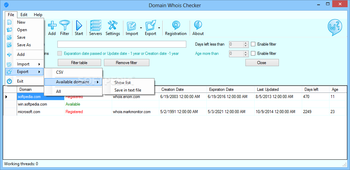 Domain Whois Checker screenshot 3