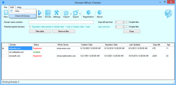 Domain Whois Checker screenshot 4