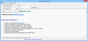 DomainHostingView screenshot 2