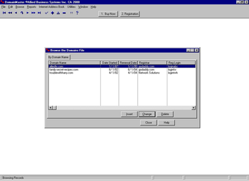 DomainMaster screenshot