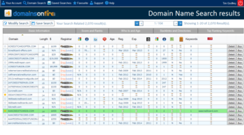 Domains On Fire screenshot 2