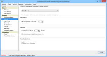 DomainScan Server Monitoring screenshot 12