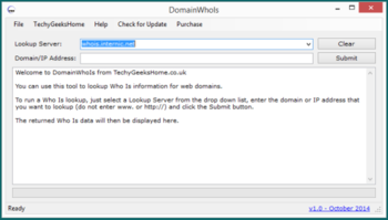 DomainWhoIs screenshot 2